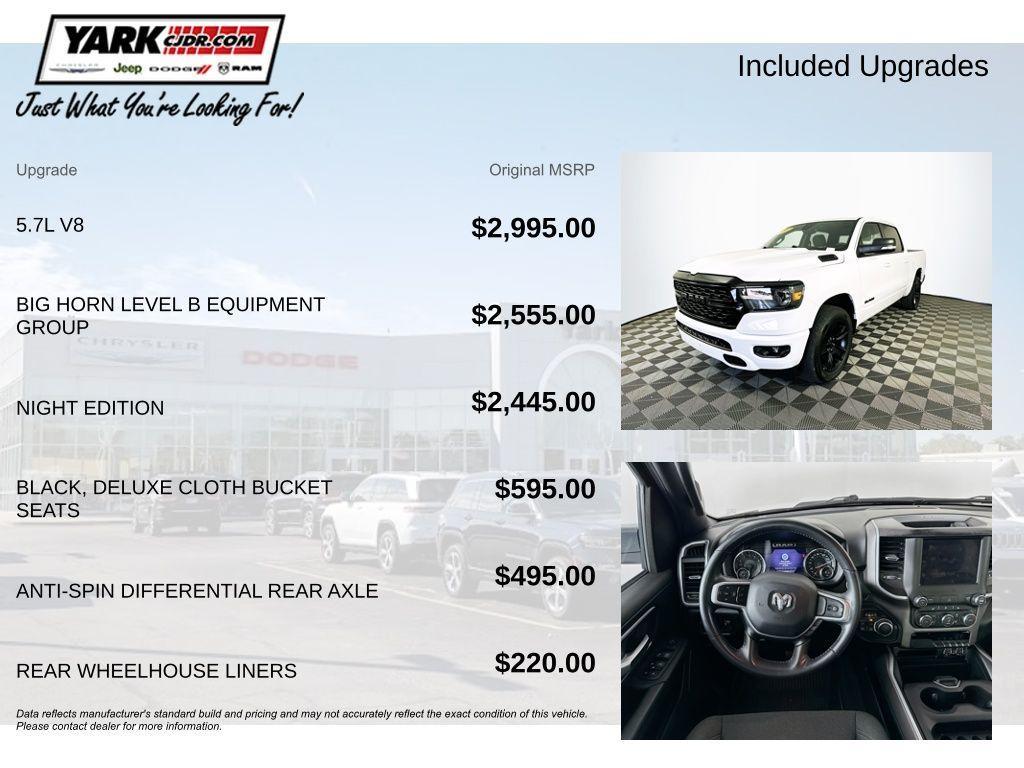 used 2022 Ram 1500 car, priced at $34,998