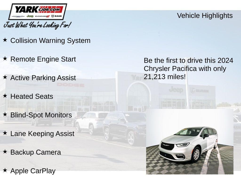 used 2024 Chrysler Pacifica car, priced at $30,994