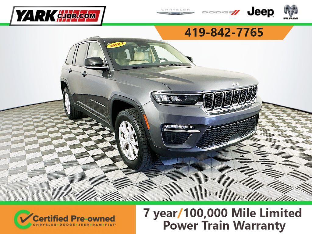 used 2022 Jeep Grand Cherokee car, priced at $28,499