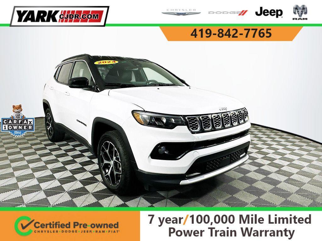 used 2024 Jeep Compass car, priced at $26,904