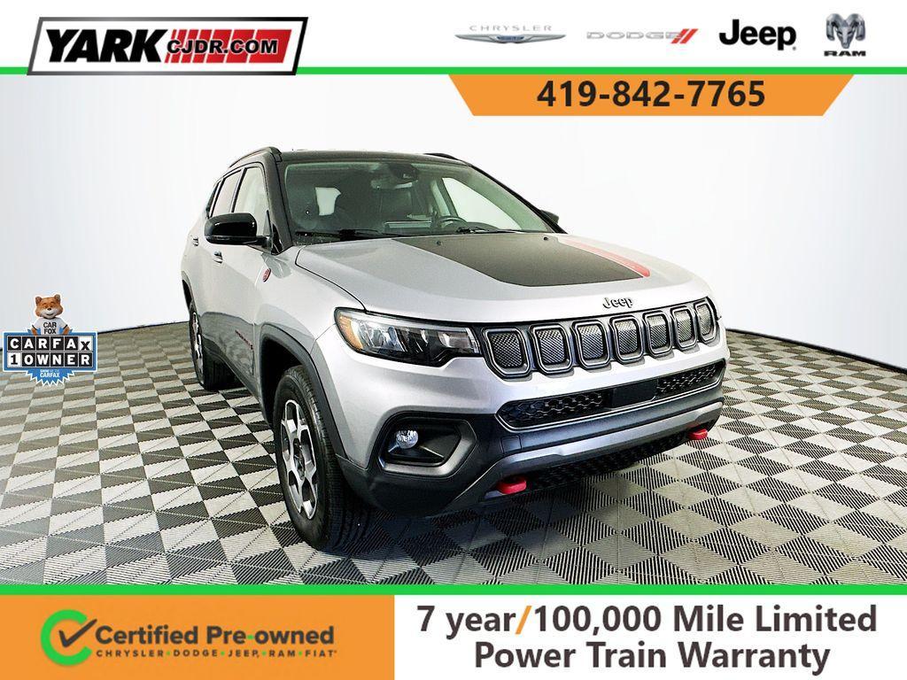 used 2022 Jeep Compass car, priced at $22,633