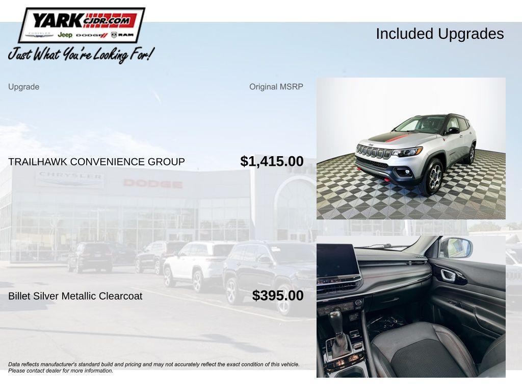 used 2022 Jeep Compass car, priced at $20,799