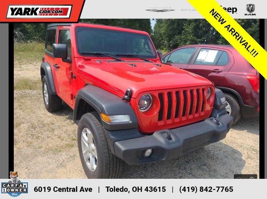 used 2023 Jeep Wrangler car, priced at $30,990
