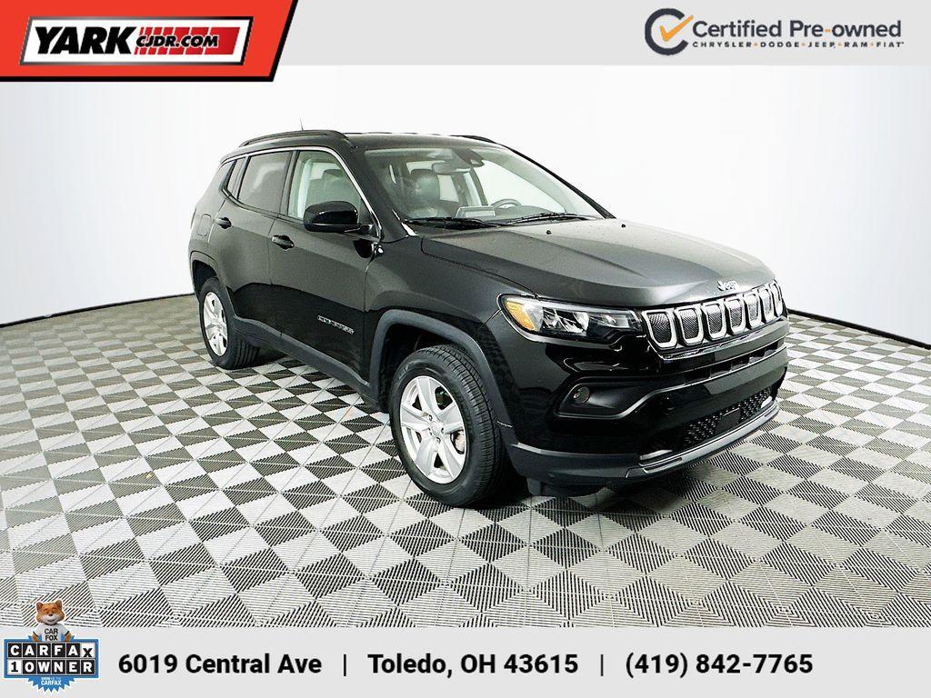 used 2022 Jeep Compass car, priced at $21,990