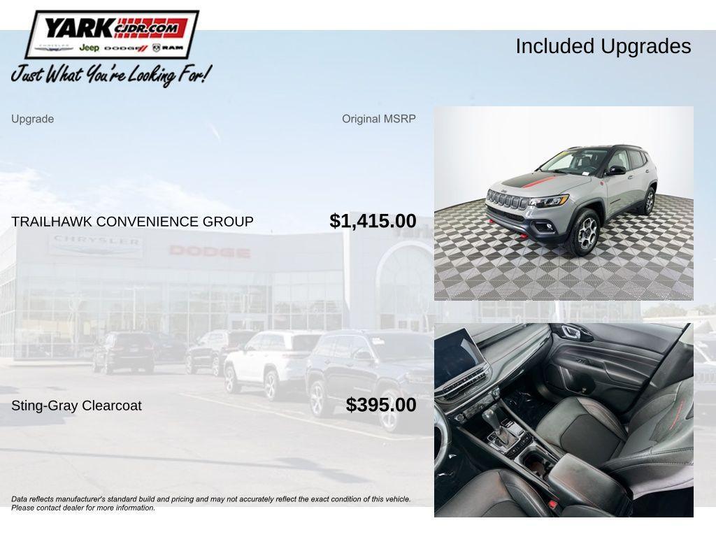 used 2022 Jeep Compass car, priced at $22,799