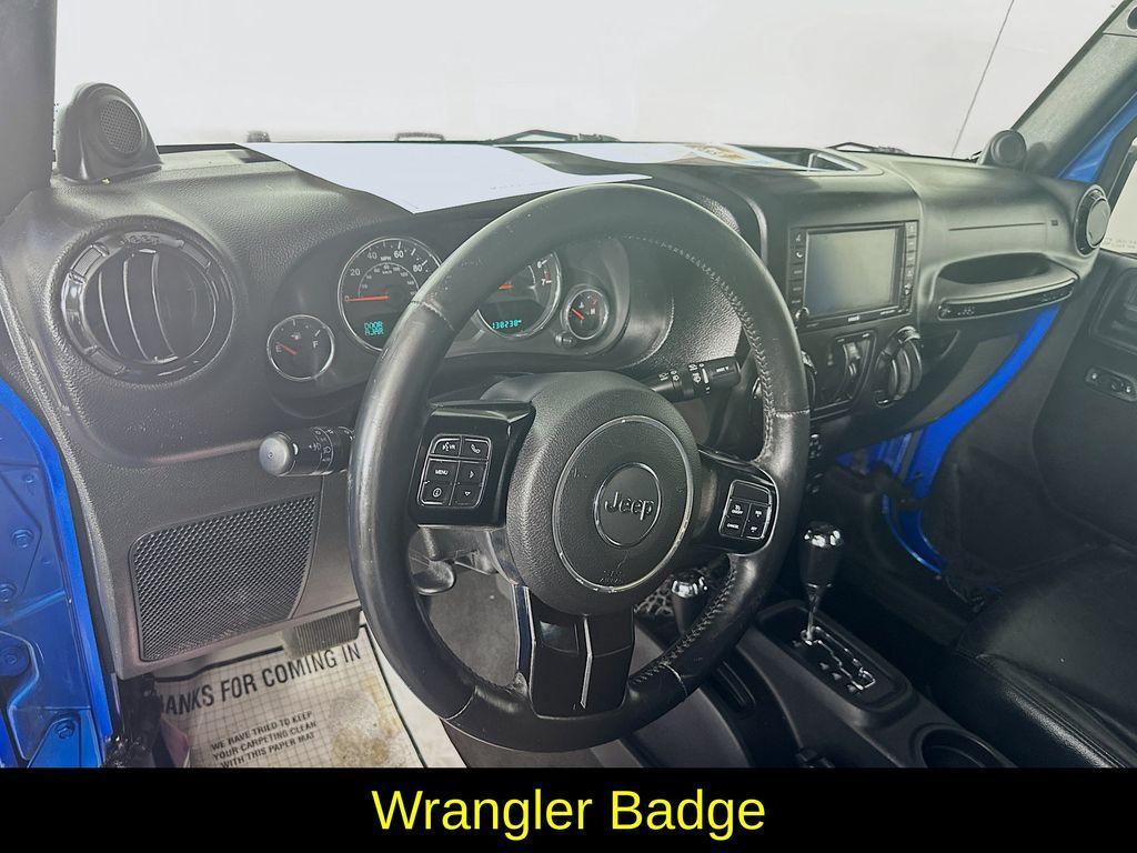 used 2014 Jeep Wrangler Unlimited car, priced at $13,993