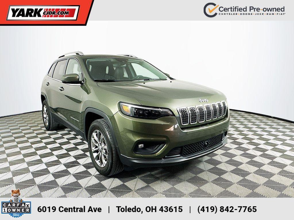 used 2021 Jeep Cherokee car, priced at $21,964