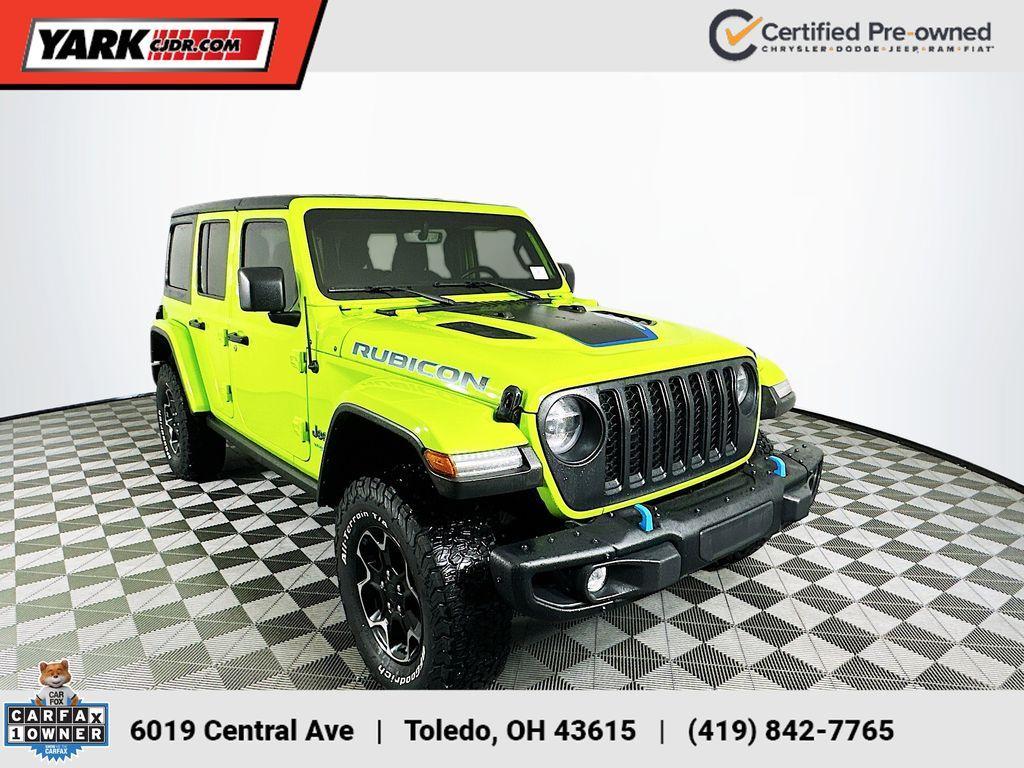 used 2021 Jeep Wrangler Unlimited 4xe car, priced at $32,599