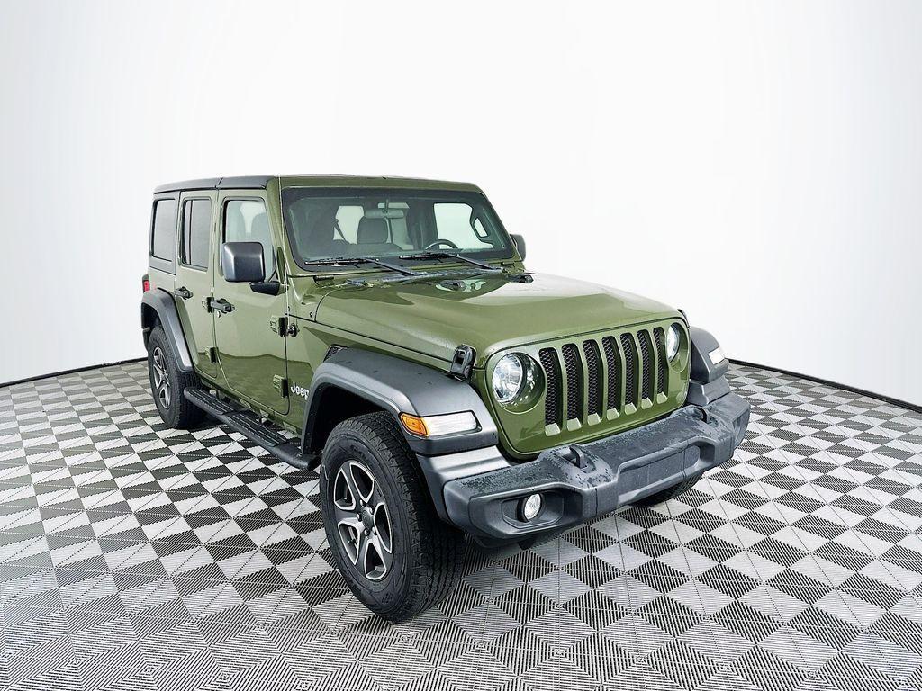 used 2021 Jeep Wrangler Unlimited car, priced at $25,701