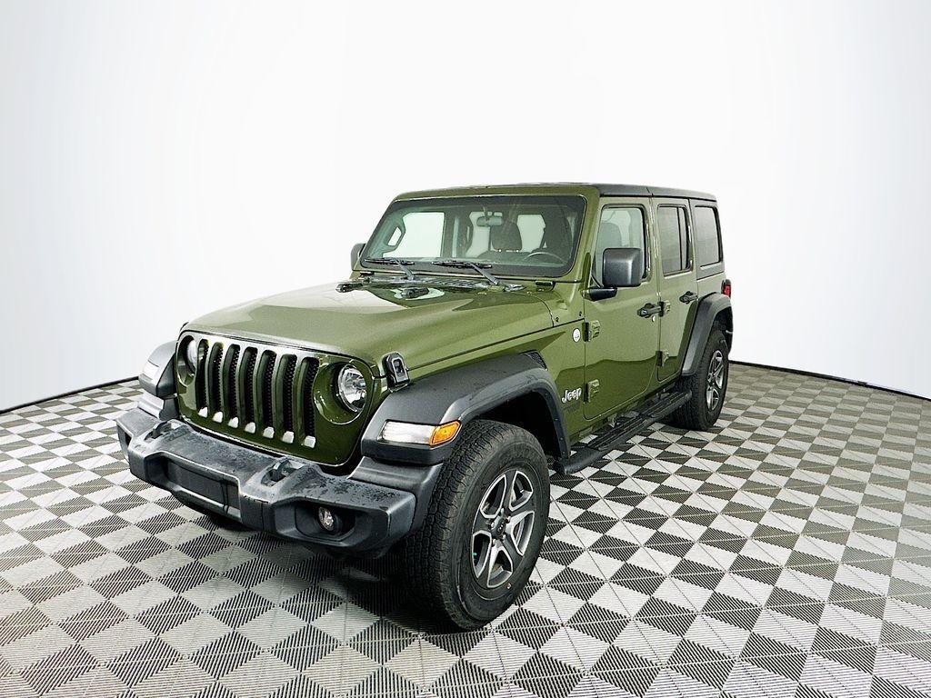 used 2021 Jeep Wrangler Unlimited car, priced at $25,701