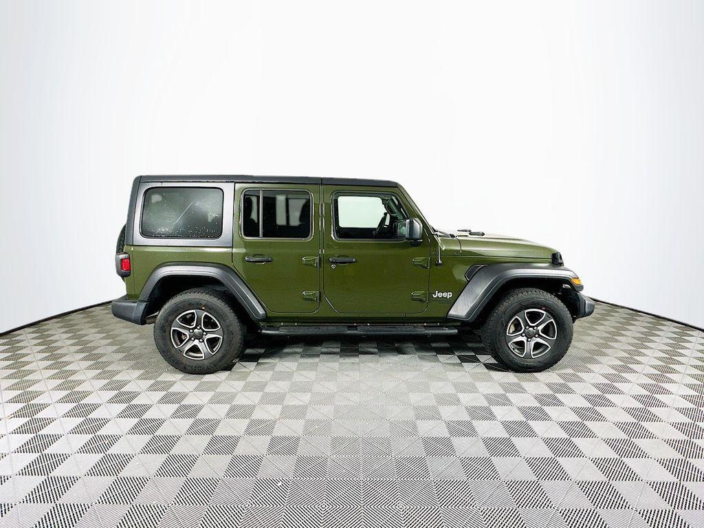 used 2021 Jeep Wrangler Unlimited car, priced at $25,701