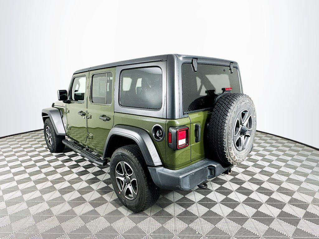 used 2021 Jeep Wrangler Unlimited car, priced at $25,701