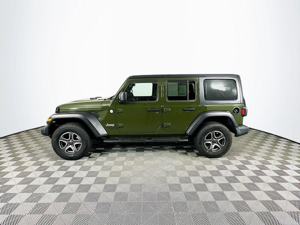 used 2021 Jeep Wrangler Unlimited car, priced at $25,701