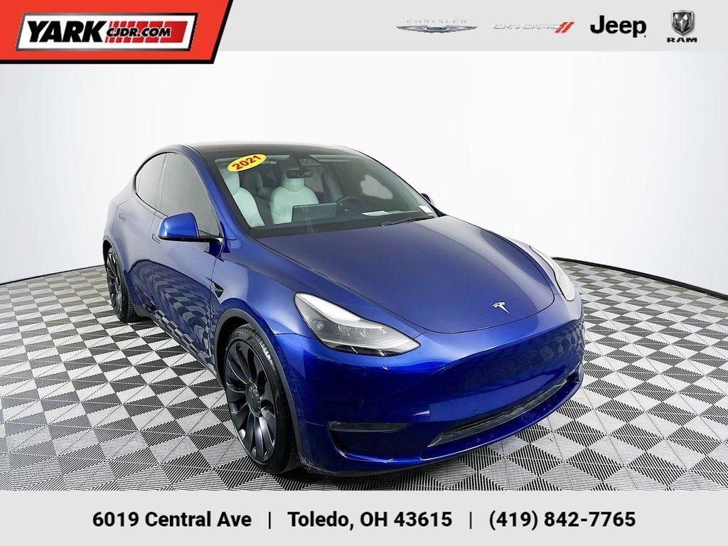 used 2021 Tesla Model Y car, priced at $27,991