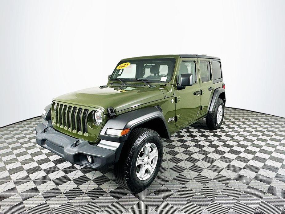 used 2021 Jeep Wrangler Unlimited car, priced at $27,901