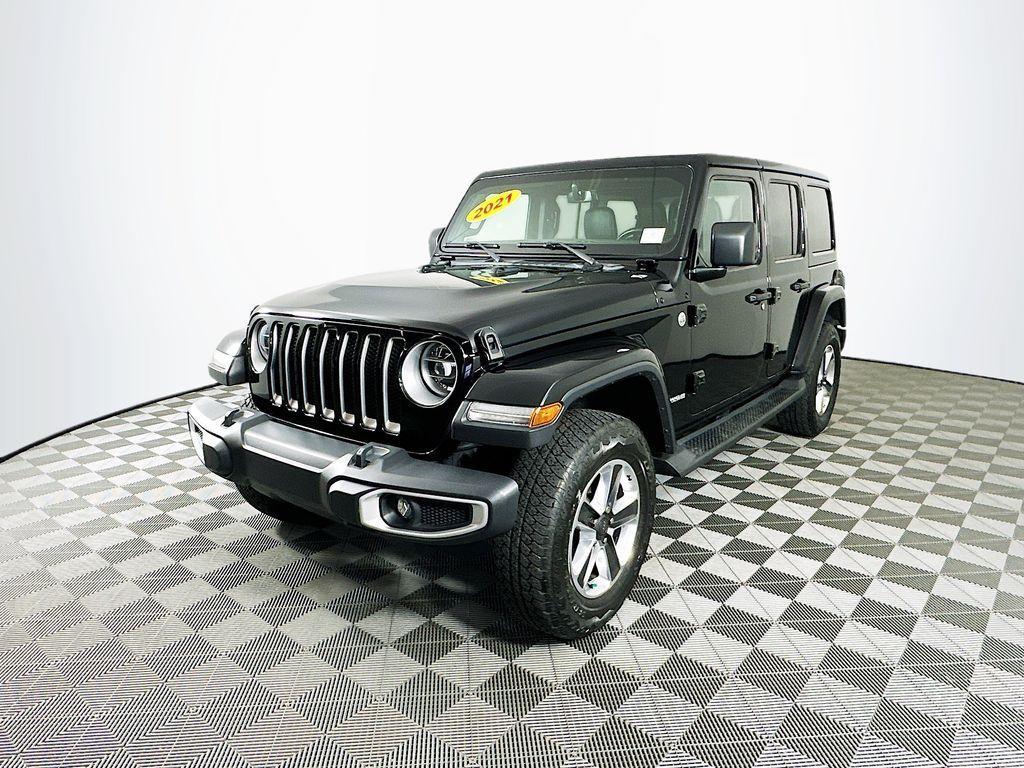 used 2021 Jeep Wrangler Unlimited car, priced at $31,998