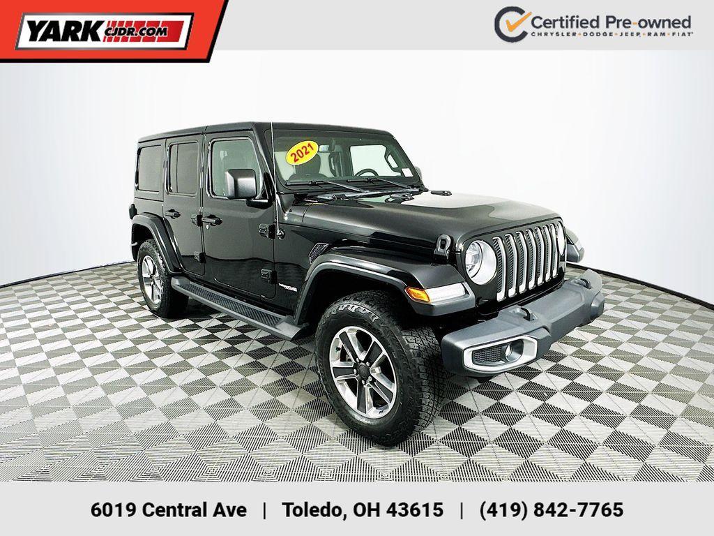 used 2021 Jeep Wrangler Unlimited car, priced at $31,998