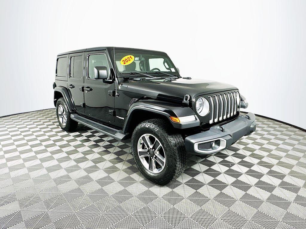 used 2021 Jeep Wrangler Unlimited car, priced at $31,998