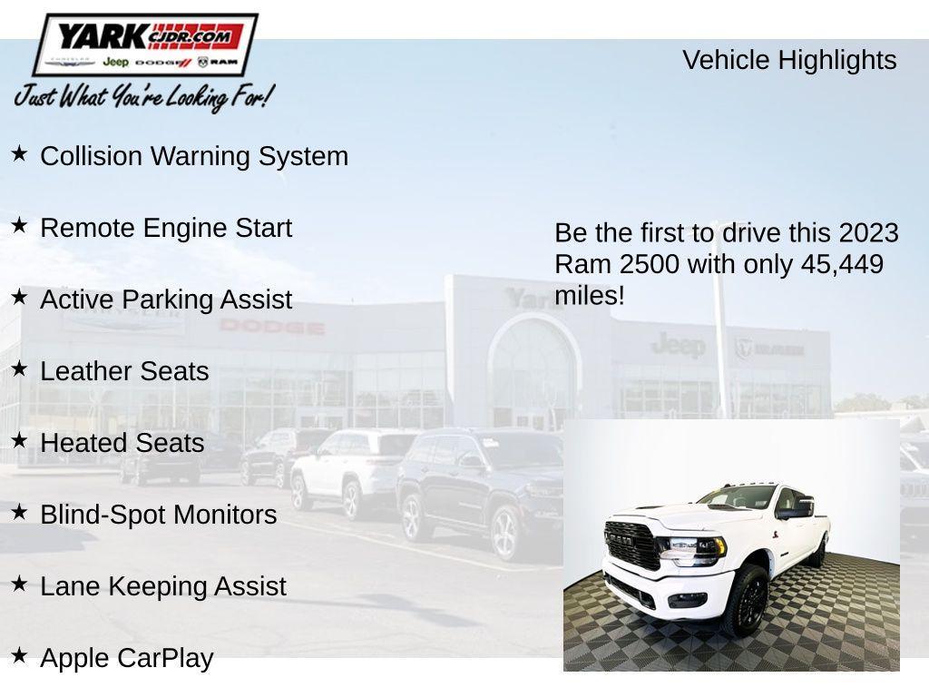 used 2023 Ram 2500 car, priced at $61,974