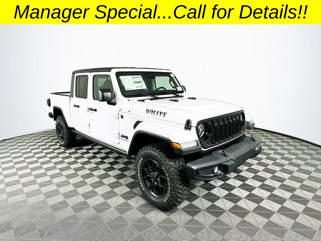 new 2024 Jeep Gladiator car, priced at $43,997