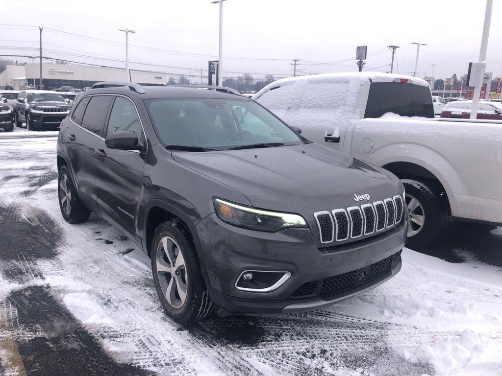 used 2021 Jeep Cherokee car, priced at $22,900