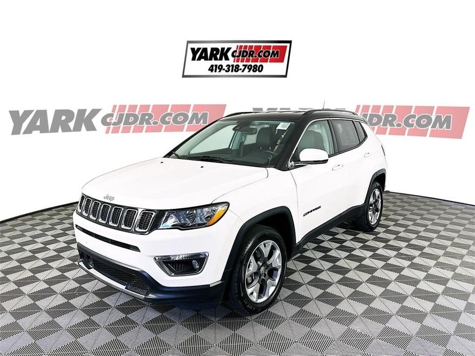 used 2021 Jeep Compass car, priced at $21,554