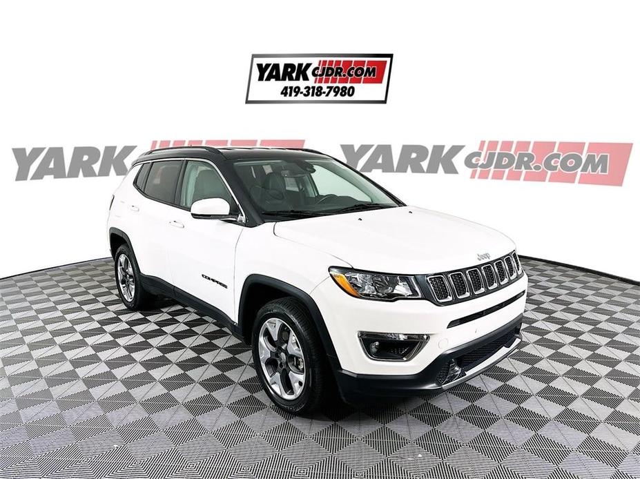 used 2021 Jeep Compass car, priced at $20,244