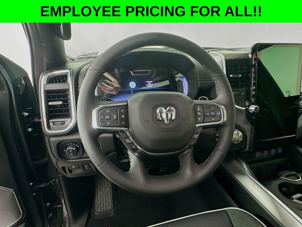 new 2025 Ram 1500 car, priced at $63,202