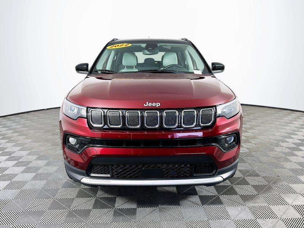 used 2022 Jeep Compass car, priced at $21,983
