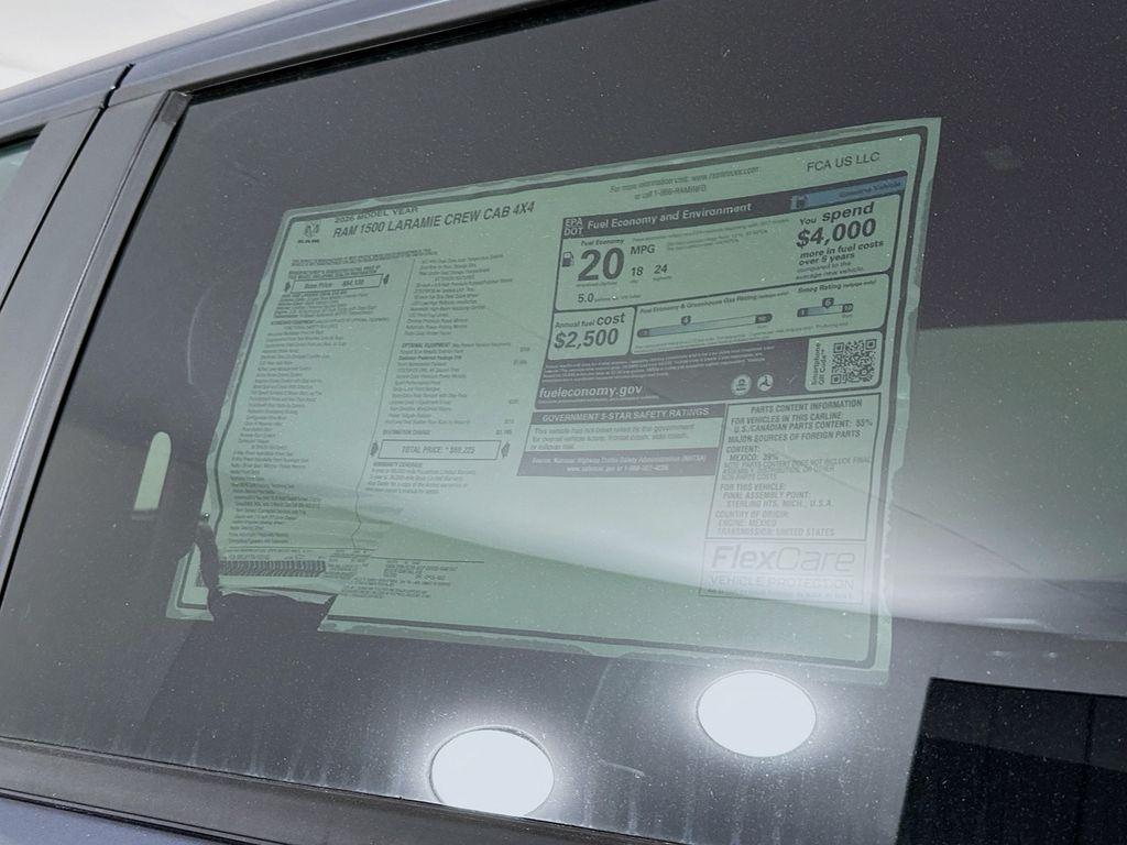 new 2026 Ram 1500 car, priced at $55,905