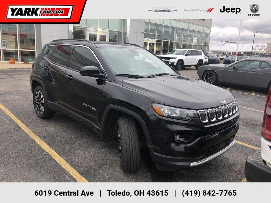 used 2022 Jeep Compass car, priced at $20,700