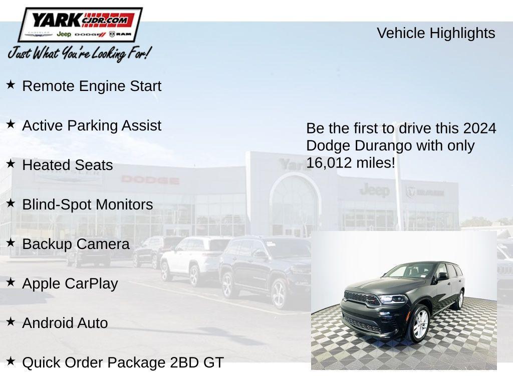 used 2024 Dodge Durango car, priced at $34,909