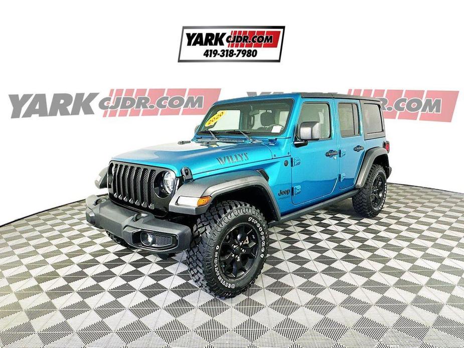 used 2020 Jeep Wrangler Unlimited car, priced at $29,908