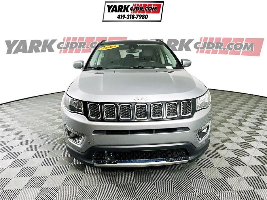 used 2021 Jeep Compass car, priced at $21,559