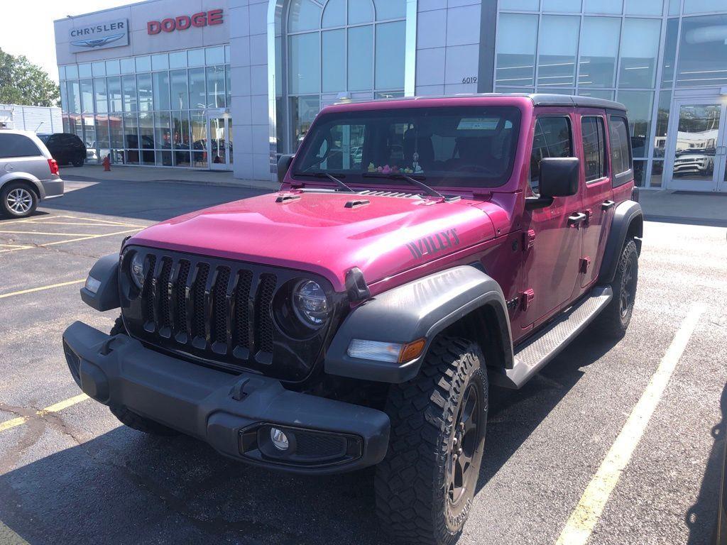 used 2021 Jeep Wrangler Unlimited car, priced at $32,500