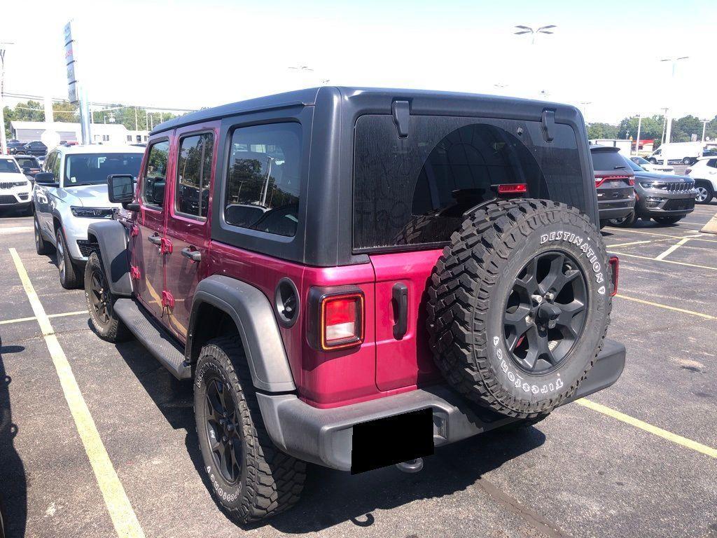 used 2021 Jeep Wrangler Unlimited car, priced at $32,500