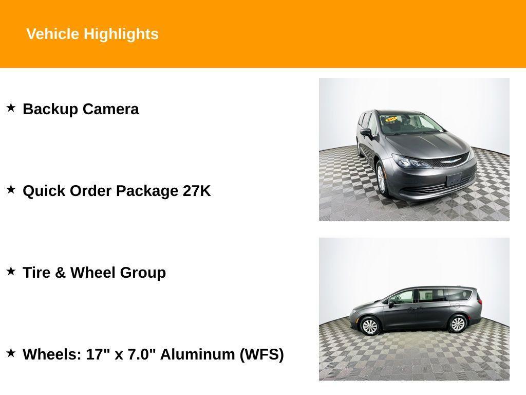 used 2017 Chrysler Pacifica car, priced at $9,990
