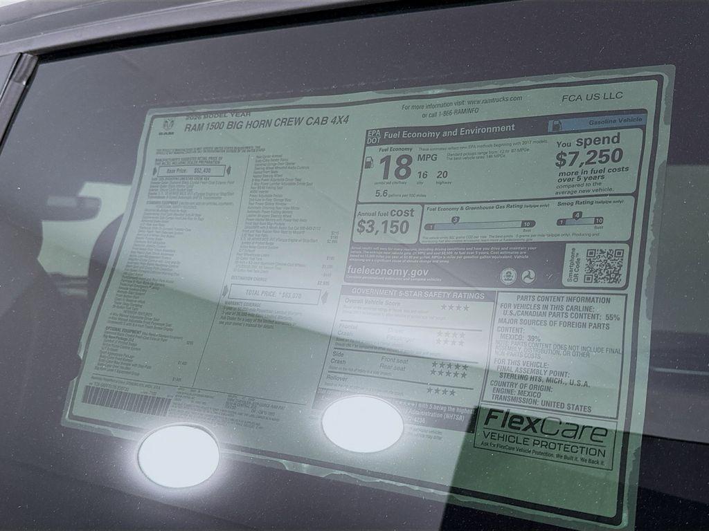 new 2026 Ram 1500 car, priced at $53,813