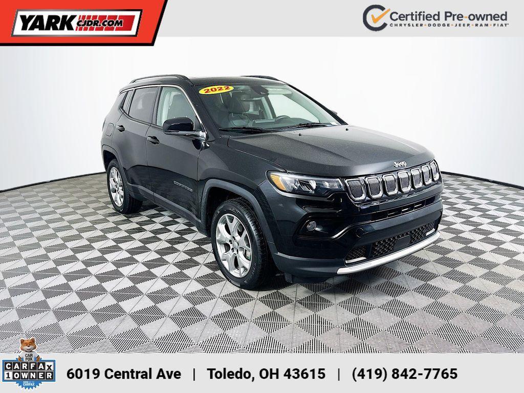 used 2022 Jeep Compass car, priced at $19,998