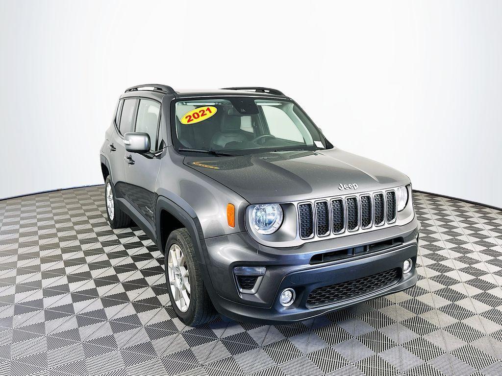 used 2021 Jeep Renegade car, priced at $17,148
