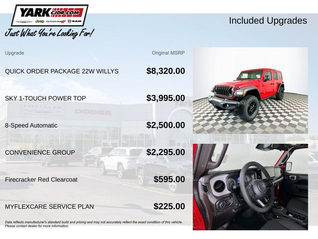 new 2026 Jeep Wrangler car, priced at $50,820