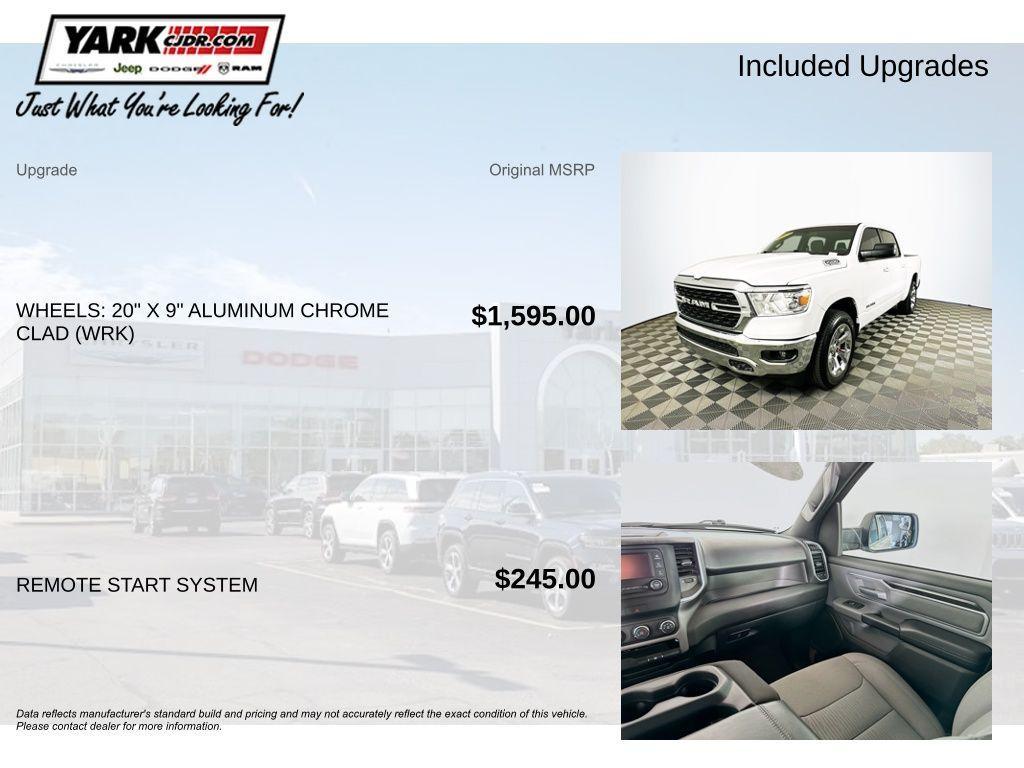 used 2022 Ram 1500 car, priced at $34,599