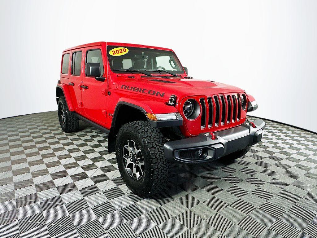 used 2020 Jeep Wrangler Unlimited car, priced at $30,908