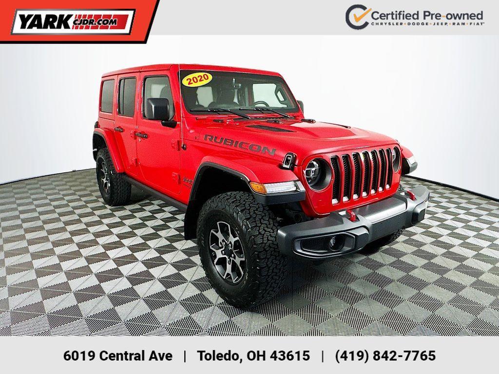 used 2020 Jeep Wrangler Unlimited car, priced at $30,908