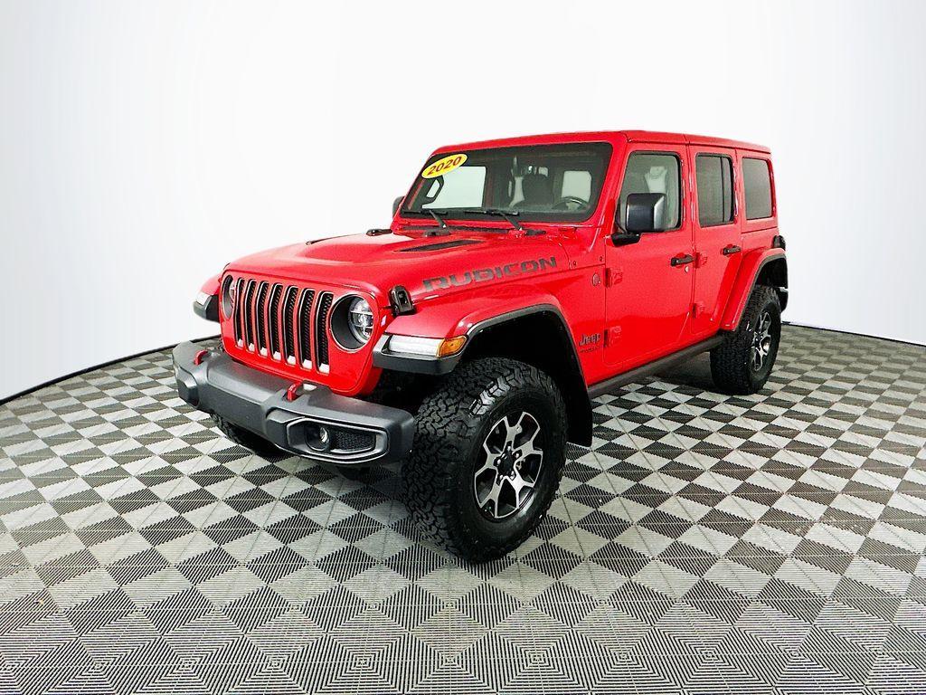 used 2020 Jeep Wrangler Unlimited car, priced at $30,908