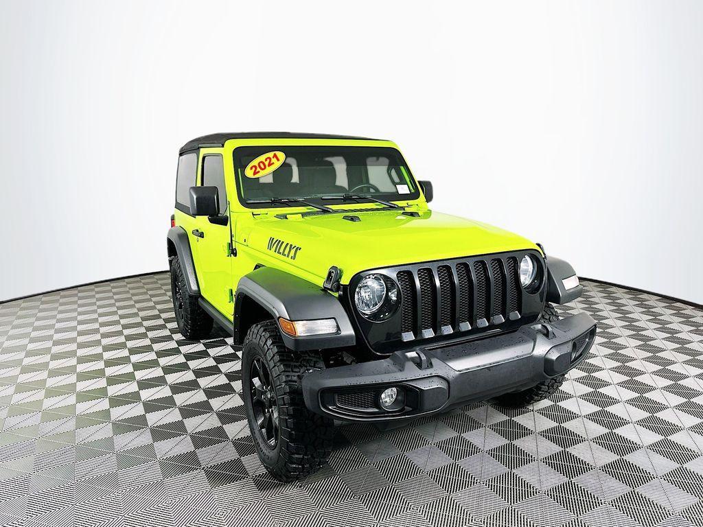 used 2021 Jeep Wrangler car, priced at $24,833