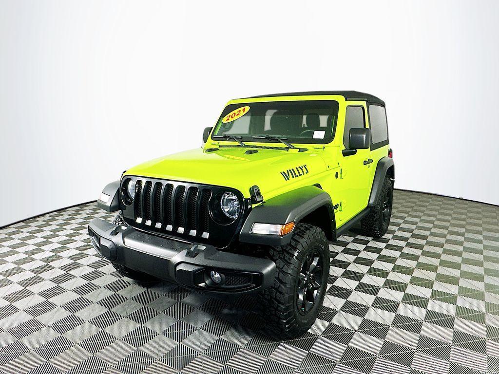 used 2021 Jeep Wrangler car, priced at $24,833