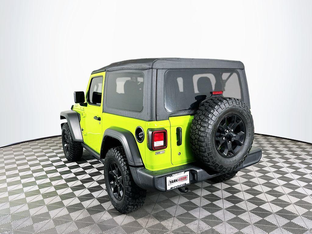 used 2021 Jeep Wrangler car, priced at $24,833