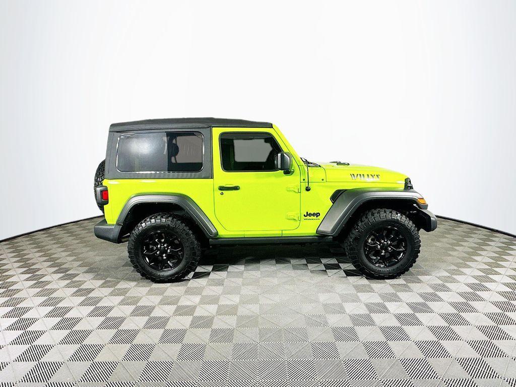 used 2021 Jeep Wrangler car, priced at $24,833