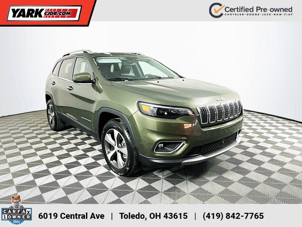 used 2021 Jeep Cherokee car, priced at $23,964